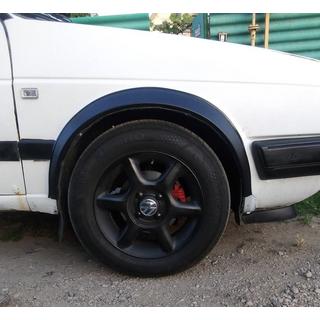 Fender flares (4 pcs, black) photo 2