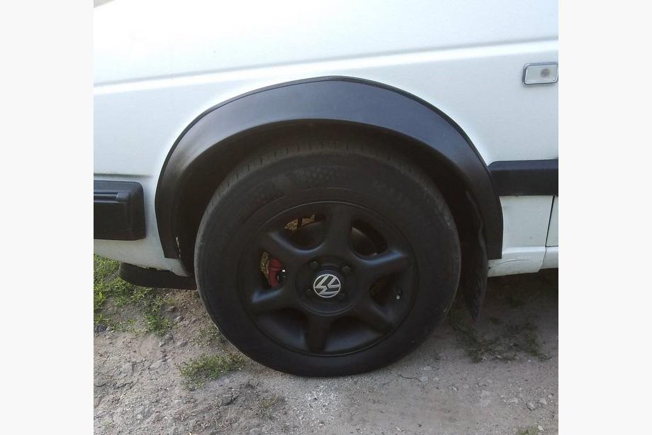 Volkswagen Golf 2 1983-1992 Fender flares (4 pcs, black) Image