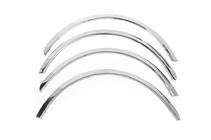 Volkswagen Golf 4 1997-2006 Fender flares (4 pcs, stainless steel) photo 2