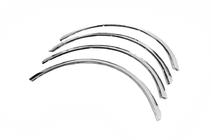 Volkswagen Golf 4 1997-2006 Fender flares (4 pcs, stainless steel) photo 3