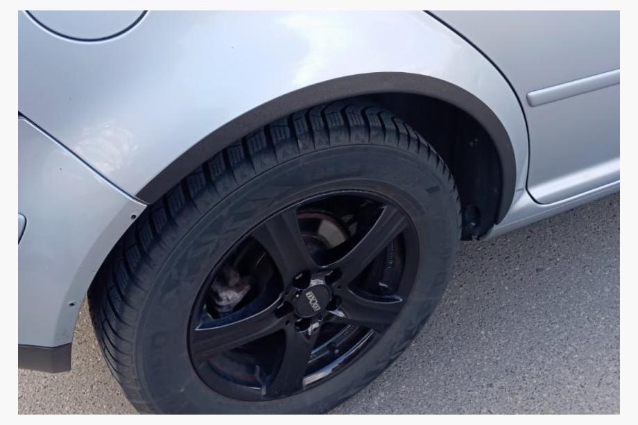 Volkswagen Golf 4 1997-2006 Fender flares (4 pcs, black) Photo 8