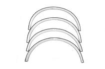 Volkswagen Jetta 2006-2011 Fender flares (4 pcs, black) photo 5