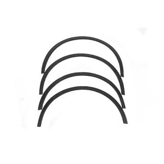 Fender flares (4 pcs, black) photo 2