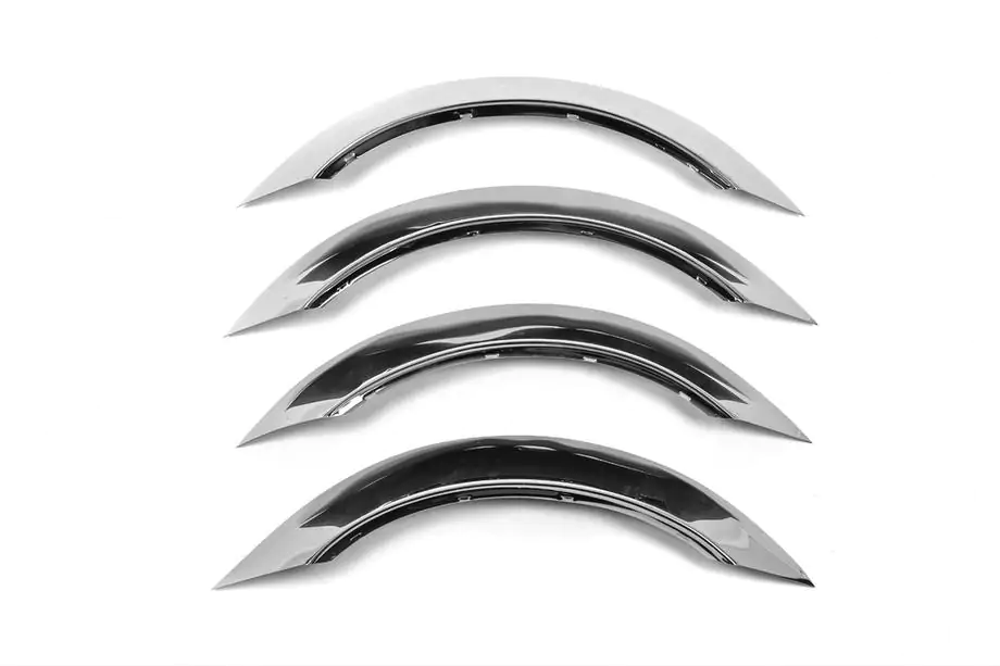 Volkswagen Passat B4 1993-1996 Fender Trim SW (4 pcs, Stainless Steel) Image