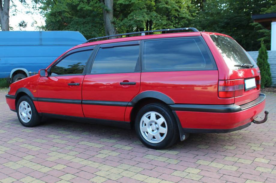 Volkswagen Passat B4 1993-1996 Fender flares (4 pcs, black) Photo 7