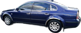 Volkswagen Passat B5 1997-2005 Fender flares (4 pcs, stainless steel) Wagon, 2000-2005 photo 3