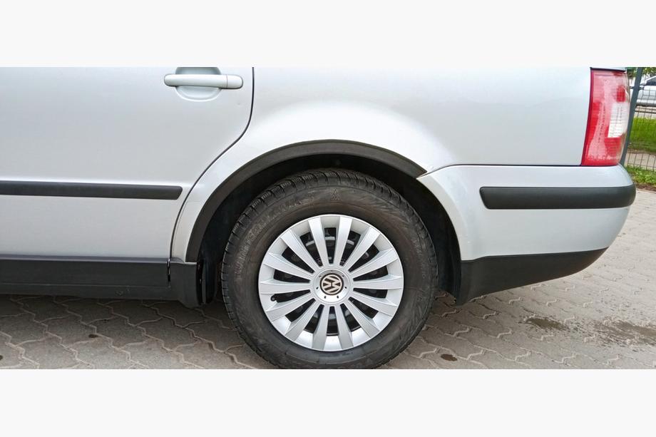 Volkswagen Passat B5 1997-2005 Fender flares (4 pcs, black) SW, 1996-2000, Metal Photo 6