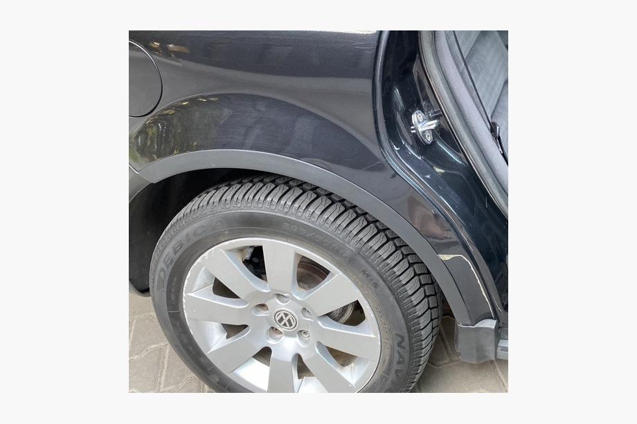 Volkswagen Passat B5 1997-2005 Fender flares (4 pcs, black) SW, 1996-2000, Metal Photo 15