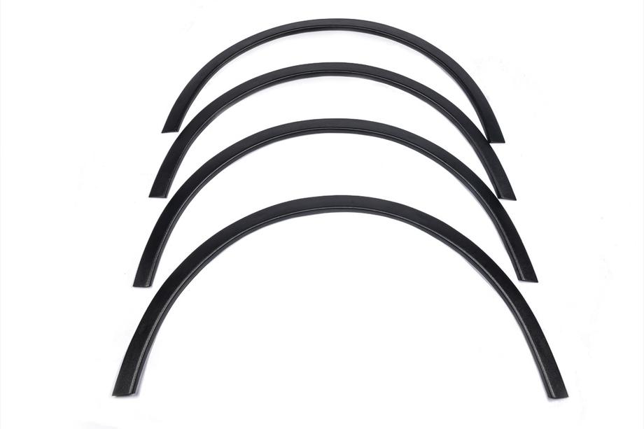 Volkswagen Touran 2003-2010 Fender flares (4 pcs, black) 2006-2010, Metal Photo 3