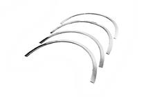 Volkswagen Touran 2003-2010 Fender flares (4 pcs, stainless steel) 2006-2010 photo 3