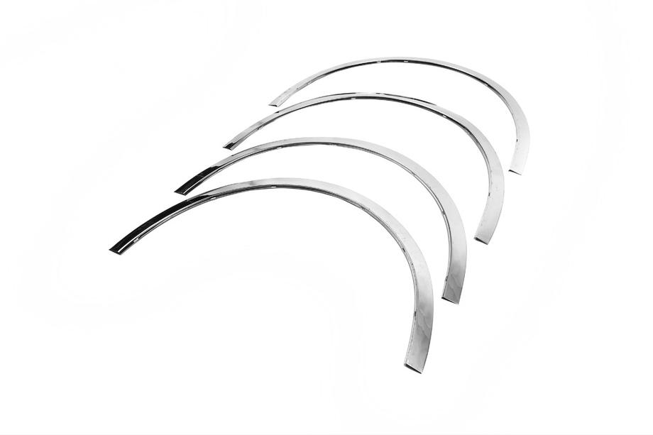 Volkswagen Touran 2003-2010 Fender flares (4 pcs, stainless steel) Photo 3