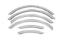 Volkswagen Caddy 2004-2010 Stainless Steel Fender Trim Long Wheelbase photo 2