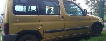 Citroen Berlingo 1996-2008 Plastic Fender Flares (4 pcs, black) photo 2