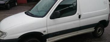 Peugeot Partner 1996-2008 Plastic Fender Flares (4 pcs, black) photo 3