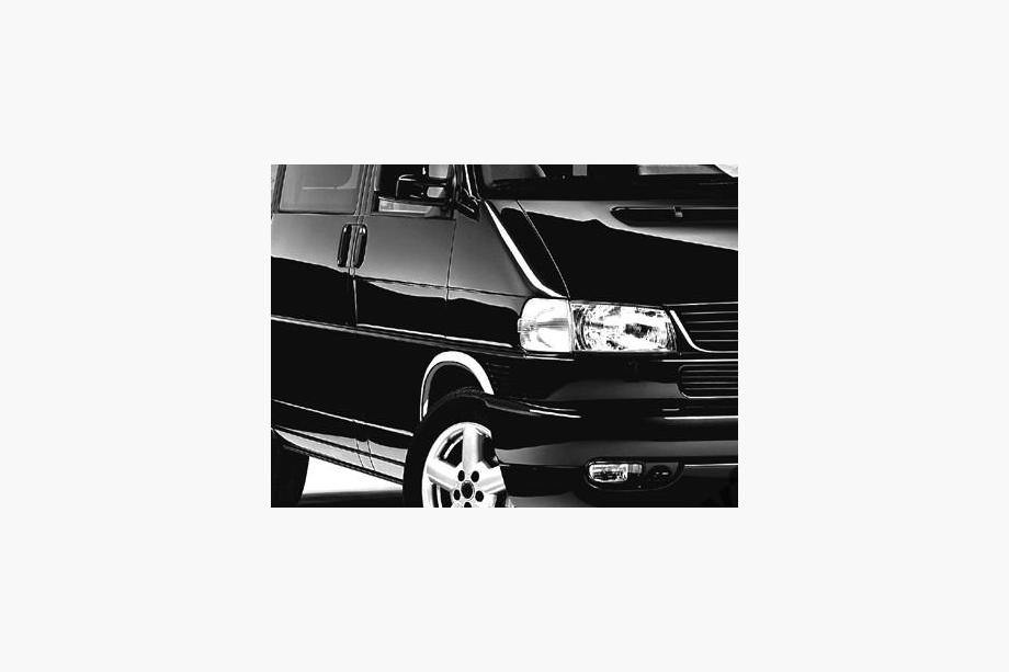 Volkswagen T4 Transporter 1990-2003 Fender flares (4 pcs, stainless steel) Photo 3