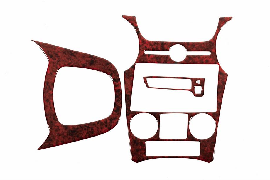 Kia Carens 1999-2012 Dashboard Trim Covers (2006-2012) Aluminum Image
