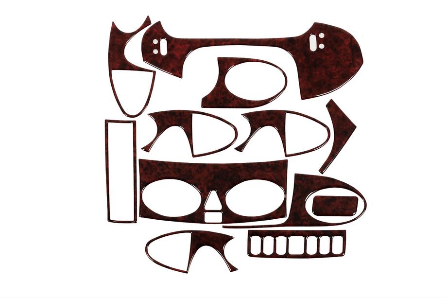Mercedes A-class W168 1997-2004 Dashboard Trim Covers (1997-2001) Wood Image
