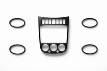 Mercedes A-class W168 1997-2004 Dashboard Trim Covers (2001-2004) Carbon photo 1