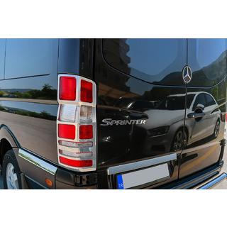 Chrome Tail Light Covers (2 pcs, Stainless Steel) photo 2