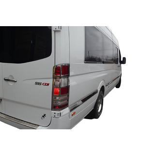 Chrome Tail Light Covers (2 pcs, Stainless Steel) photo 1