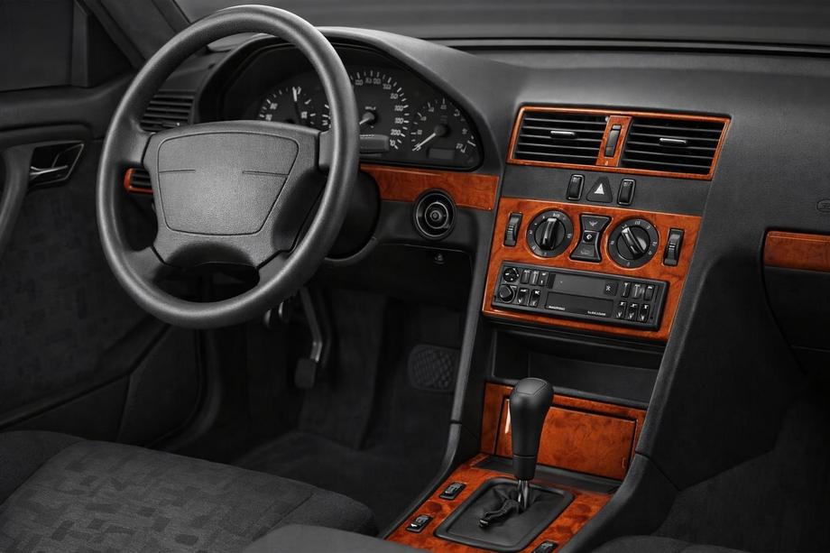 Mercedes C-class W202 1993-2001 Dashboard Trim Covers (1995-1997) Aluminum Image