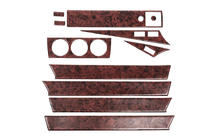 Mercedes W201 (190) 1982-1993 Dashboard Trim Kit (11 pcs) Aluminum photo 1