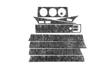 Mercedes W201 (190) 1982-1993 Dashboard Trim Kit (11 pcs) Aluminum photo 2