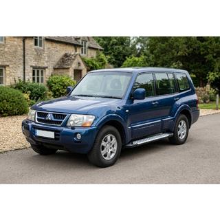 Side Steps X5-Type (2 pcs, Aluminum) Mitsubishi Pajero Wagon III 1999-2006 photo 1