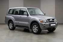 Mitsubishi Pajero Wagon III 1999-2006 Side Steps Bosphorus Black (2 pcs, Aluminum) photo 1