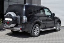 Mitsubishi Pajero Wagon III 1999-2006 Rear Bar AK002 (Stainless Steel) photo 2