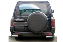 Mitsubishi Pajero Wagon III 1999-2006 Rear Bar AK003 (Stainless Steel) photo 1