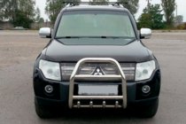 Mitsubishi Pajero Wagon III 1999-2006 Bull Bar QT007 (Stainless Steel) photo 1