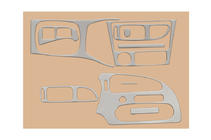 Mitsubishi Colt 1996-2004 Dashboard Trim Covers Aluminum photo 2