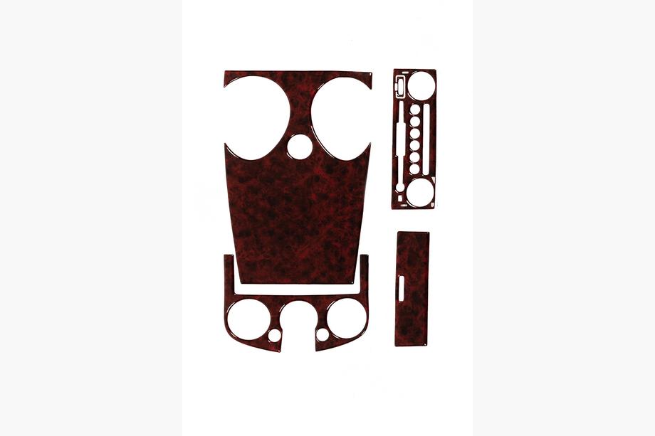 Mitsubishi Colt 2004-2012 Dashboard Trim Covers (2004-2007) Aluminum Image