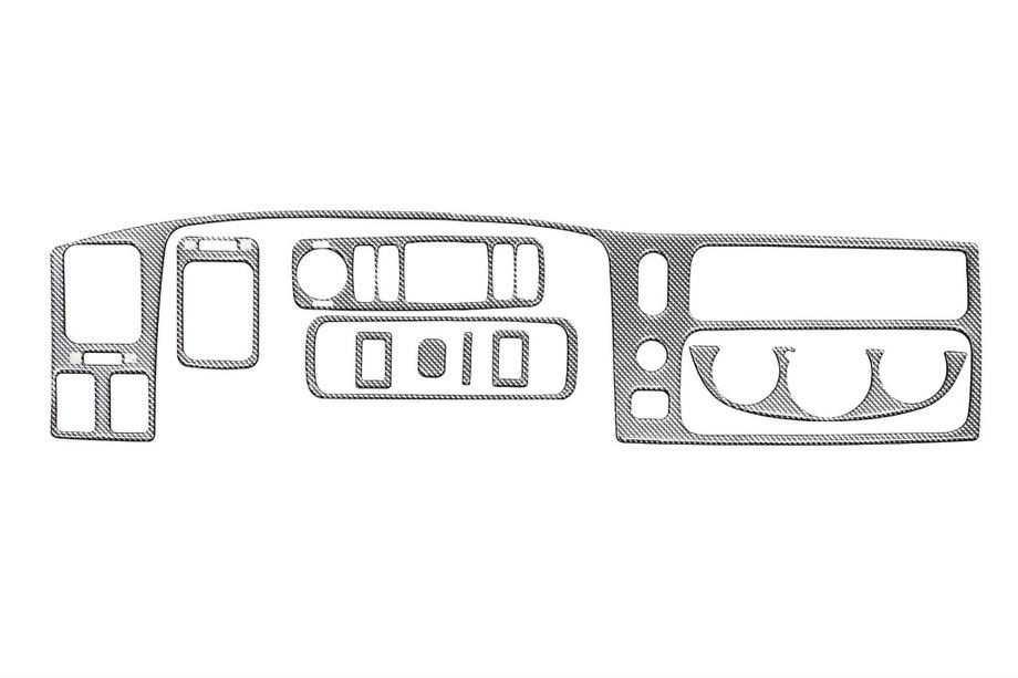 Mitsubishi Pajero Sport 1996-2007 Dashboard Trim Covers (2002-2007) Titan Image