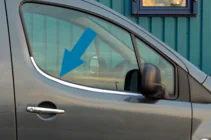 Citroen Berlingo 2008-2018 Stainless Steel Window Trim photo 1