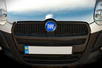 Fiat Emblem (blue, self-adhesive) 95 mm photo 2