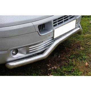 Front bumper guard Wave ST007 (stainless steel) photo 2