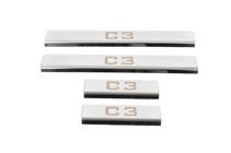 Citroen C-3 2009–2016 Door Sill Covers (4 pcs, Carmos) photo 2