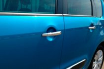 Citroen C-4 2010-2018 Chrome Door Handle Covers (4 pcs, Stainless Steel) photo 8