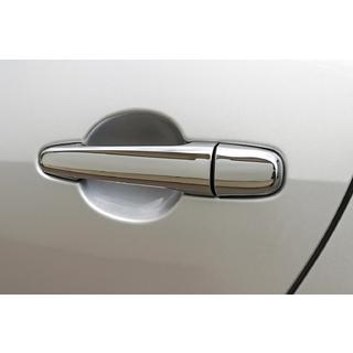 Chrome Door Handle Covers (4 pcs, Stainless Steel) Mazda 2 2003-2007 photo 2