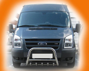 Ford Transit 2000–2014 Bull Bar WT003 (2006-2014, Stainless Steel) photo 5