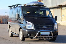 Ford Transit 2000–2014 Bull Bar WT003 (2006-2014, Stainless Steel) photo 2