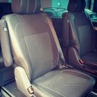 Volkswagen T5 Caravelle 2004-2010 Car Seat Covers (Eco Leather and Fabric, Premium) photo 6