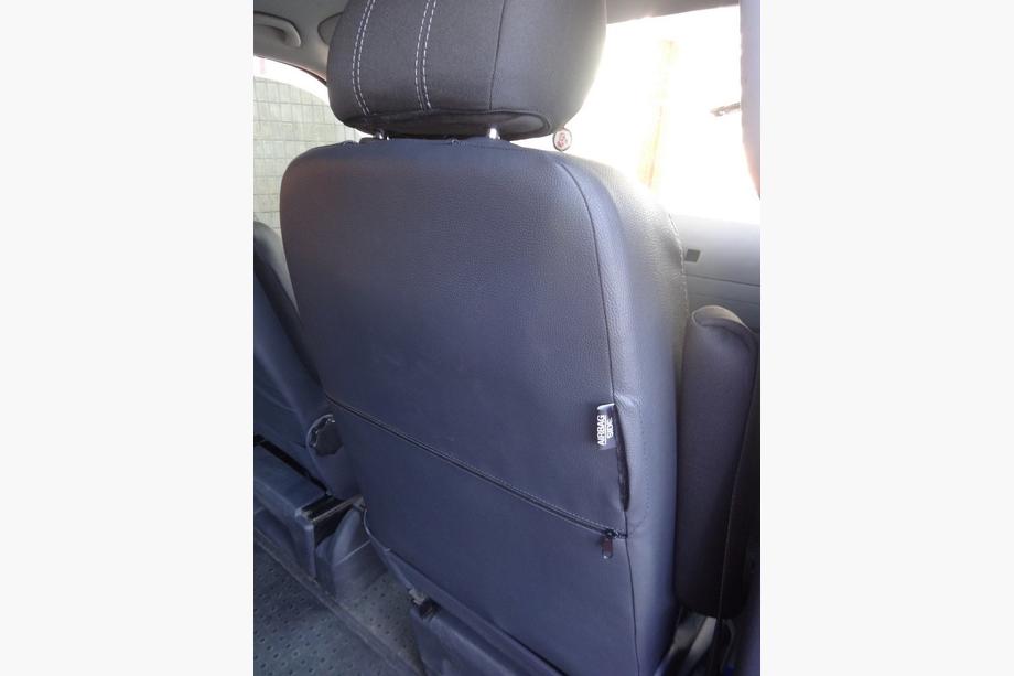Volkswagen T5 Caravelle 2004-2010 Car Seat Covers (Eco Leather and Fabric, Premium) Photo 10