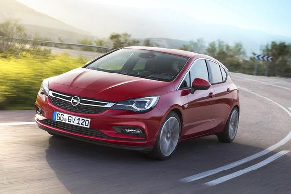 The five-door hatchback Opel Astra K