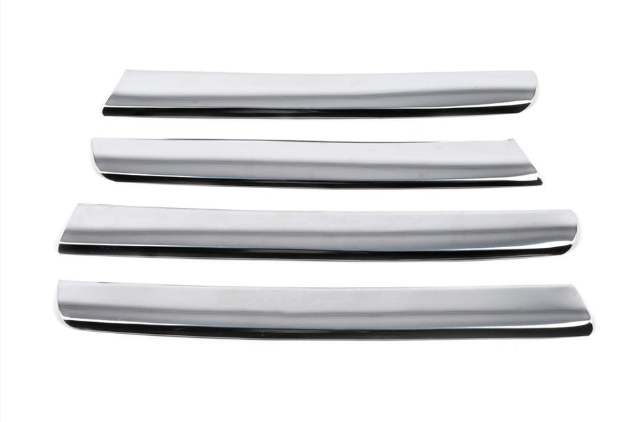 Volkswagen Touareg 2002–2010 Grille Covers (4 pcs, Stainless Steel) Photo 2