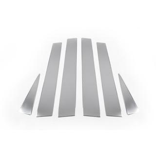 Chrome Door Pillar Covers (6 pcs, Stainless Steel) photo 3