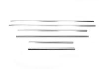 Volkswagen Touareg 2002–2010 Lower window trims stainless steel (6 pcs) photo 3