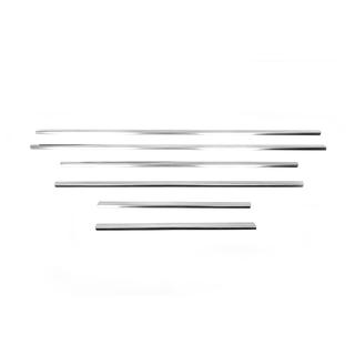 Lower window trims stainless steel (6 pcs) photo 3
